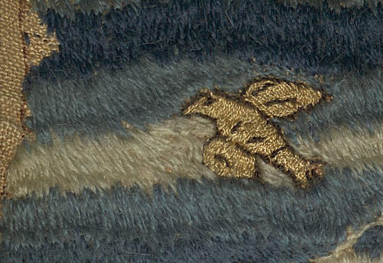 1958.2231 A Needlework Picture, Detail 15