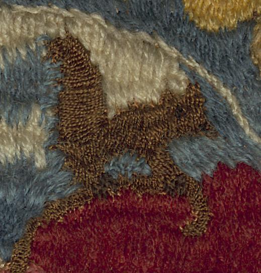1958.2231 A Needlework Picture, Detail 17