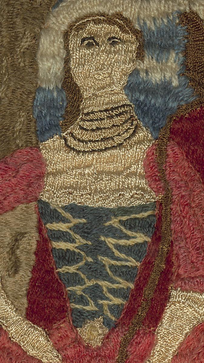 1958.2231 A Needlework Picture, Detail 7