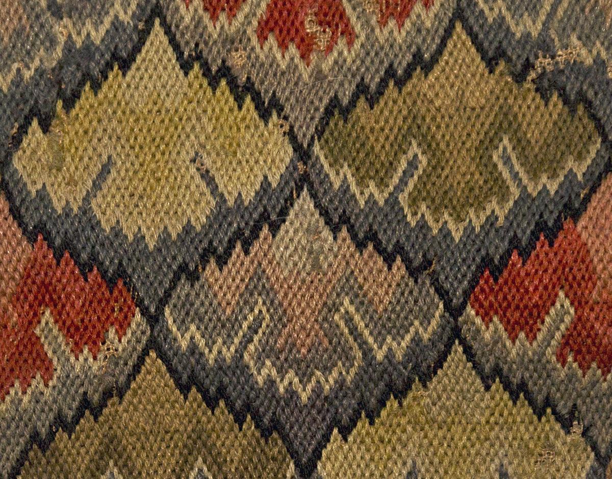 1958.2232 Pocketbook, Pattern Detail