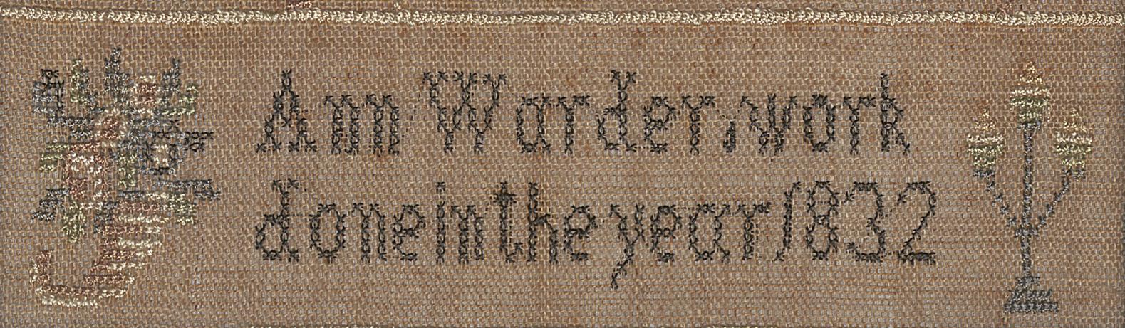 2004.0071.002 A Sampler, Detail 3
