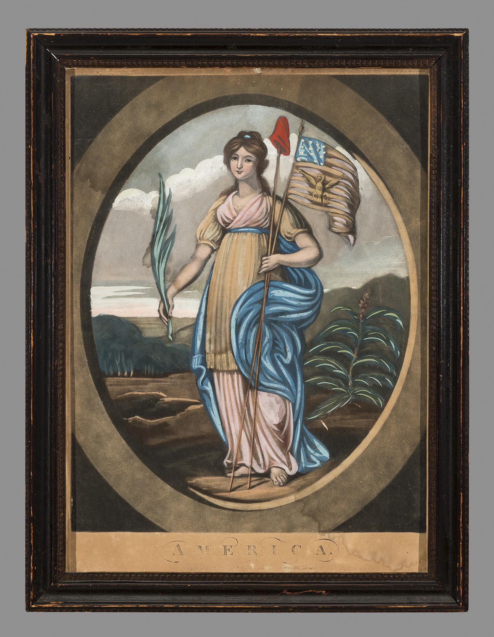 1960.0293 A Print on glass, B Frame, view 1
