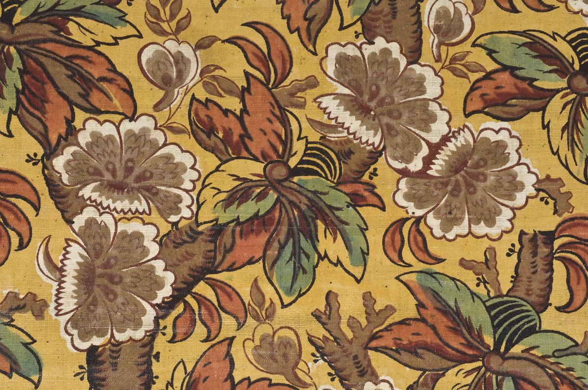 2007.0009 Textile, printed, detail 4