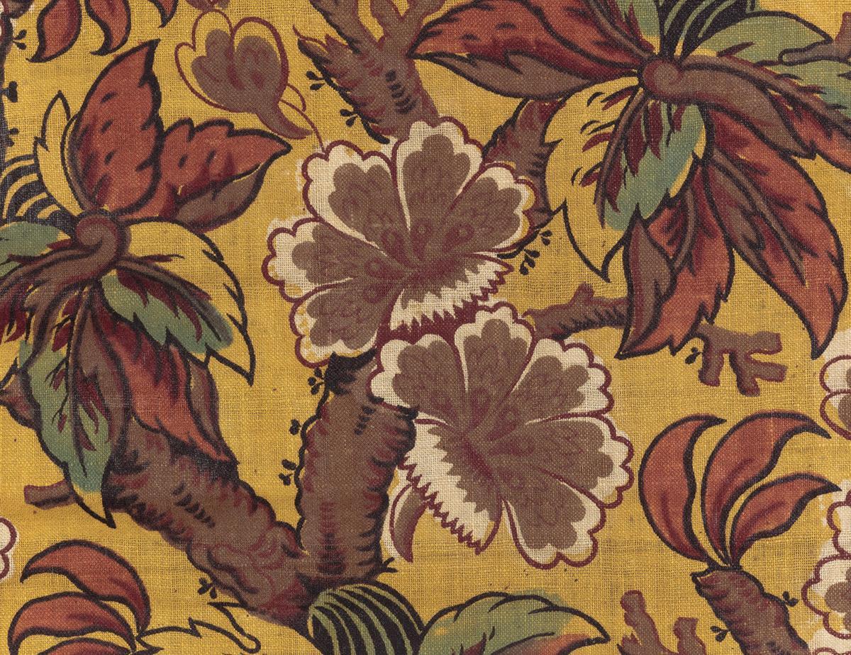 2007.0009 Textile, printed, detail 6