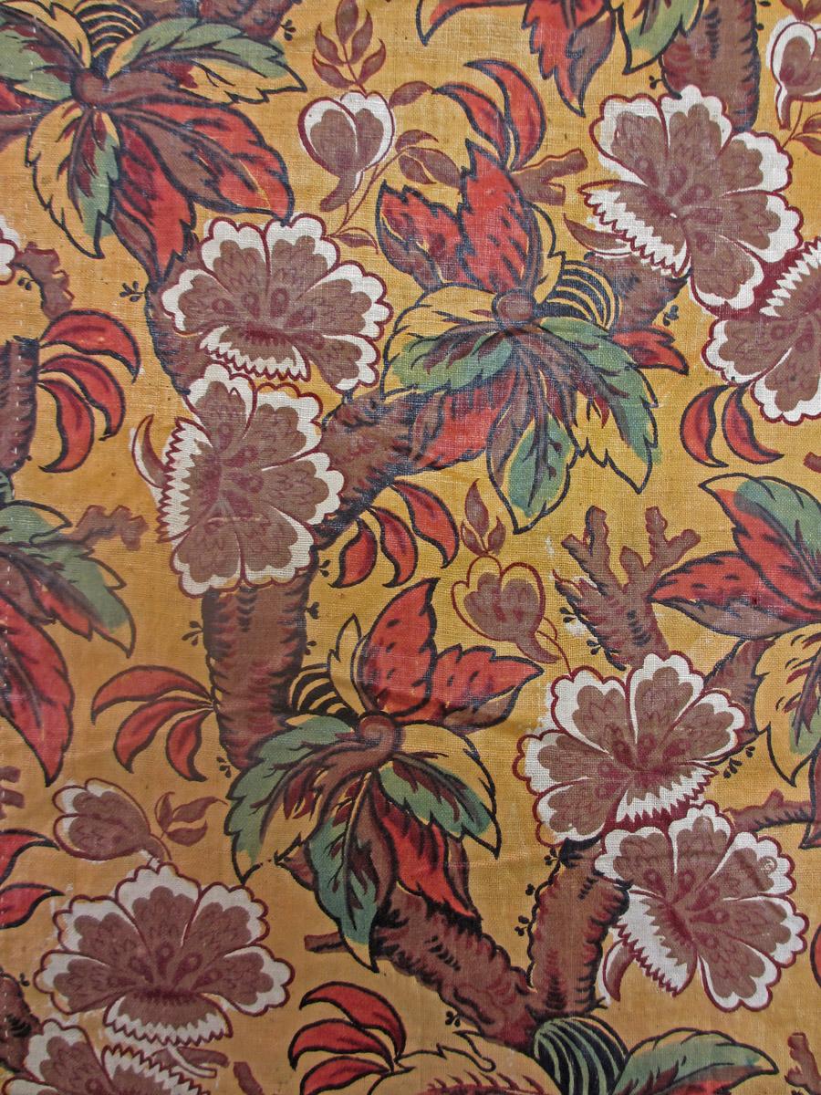 2007.0009 textile, printed detail