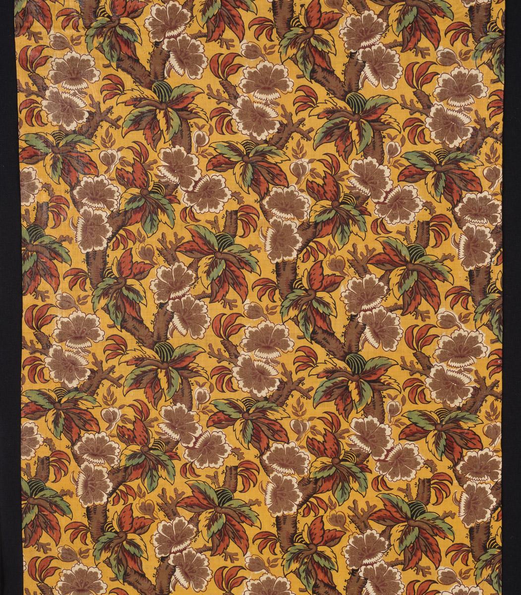 2007.0009 Textile, printed, detail, Book image C159