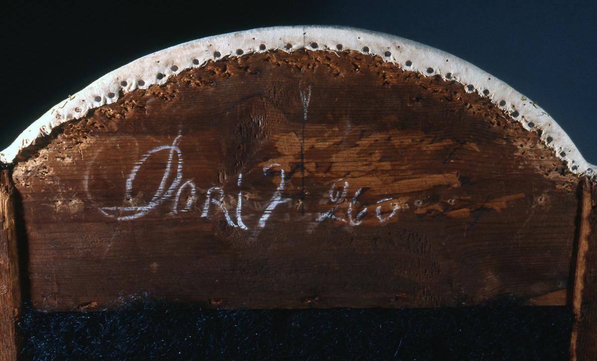 1958.2253 Chair, Easy chair (detail 3)