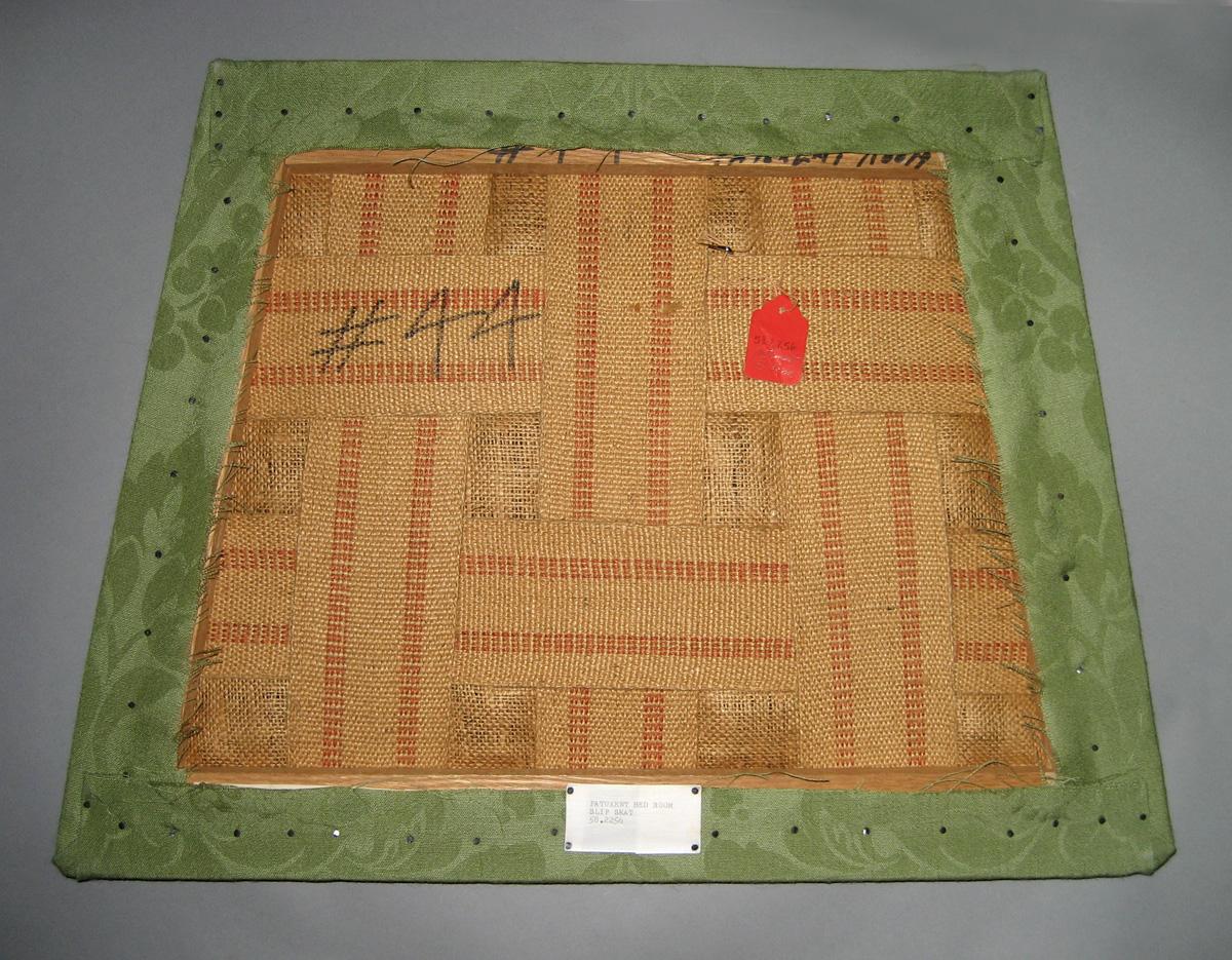 1969.5492 Slip seat for chair 1958.2256 view 2