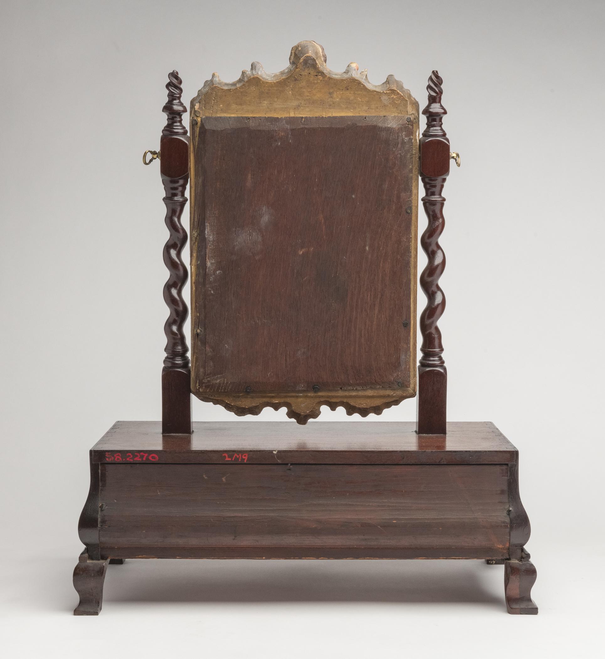 1958.2270 Dressing glass, view 3