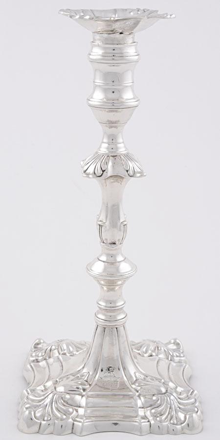 1958.2272 A, B Silver Candlestick