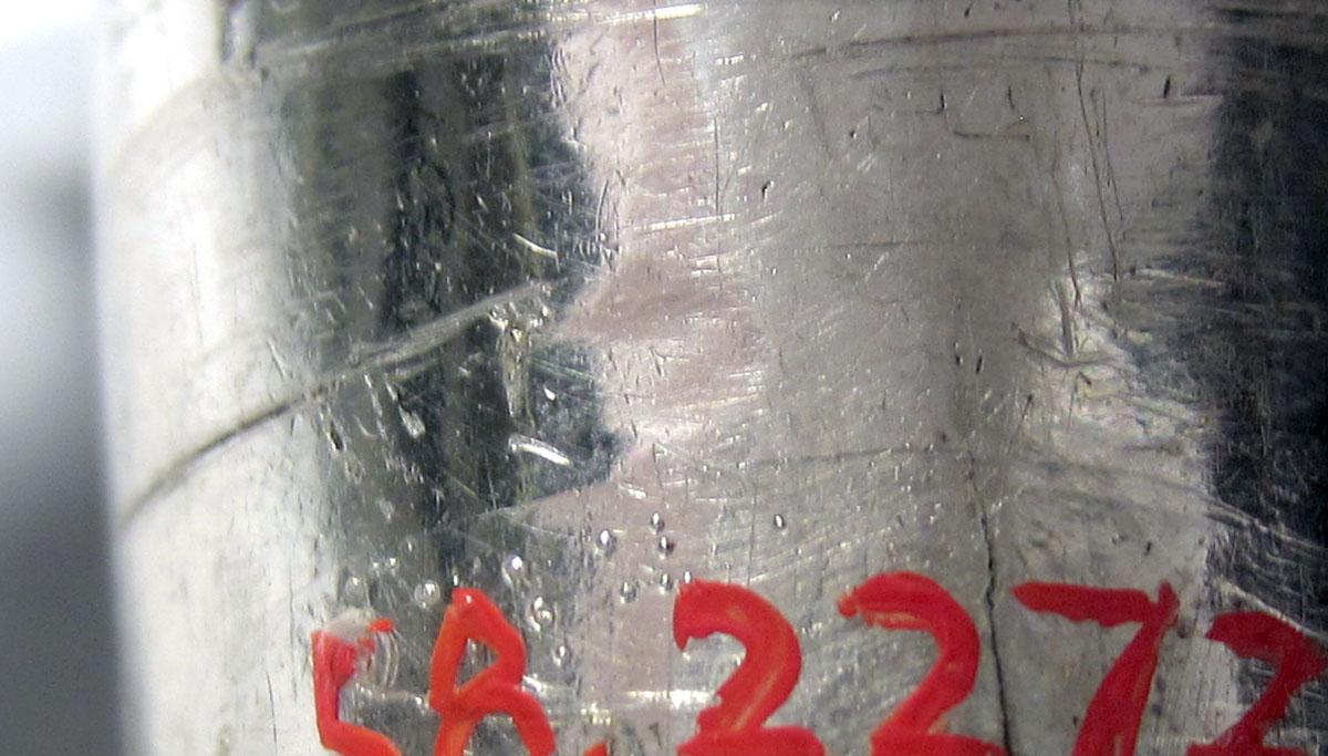 1958.2272 B Silver Candlestick Bobeche mark