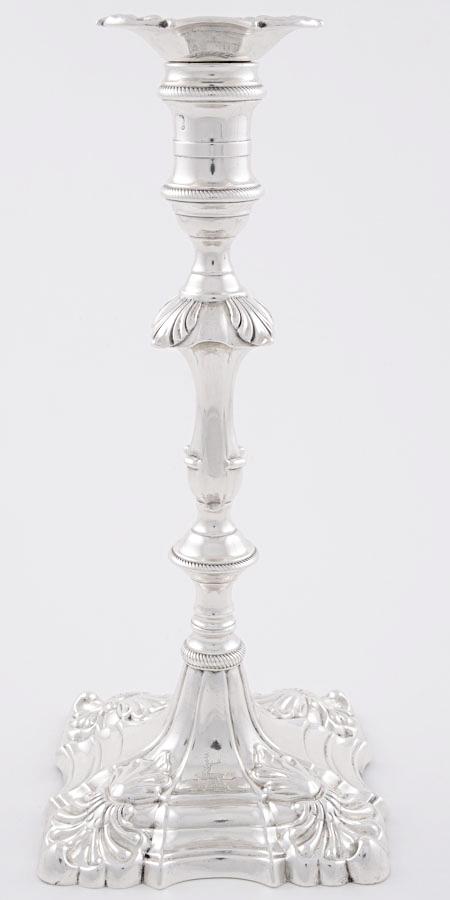 1958.2273.001 A, B Silver Candlestick