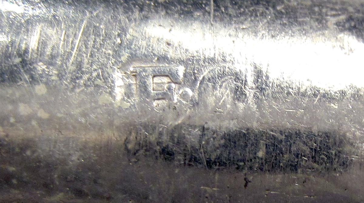 1958.2273.001 B Silver Candlestick Bobeche mark 2