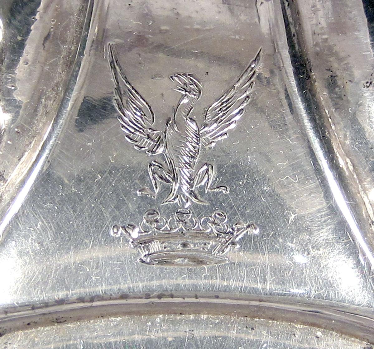 1958.2273.001 A Silver Candlestick engraved decoration 1