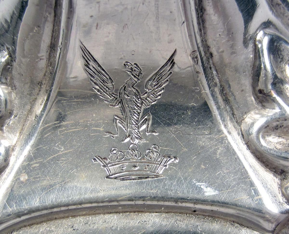 1958.2273.002 A Silver Candlestick engraved decoration 1