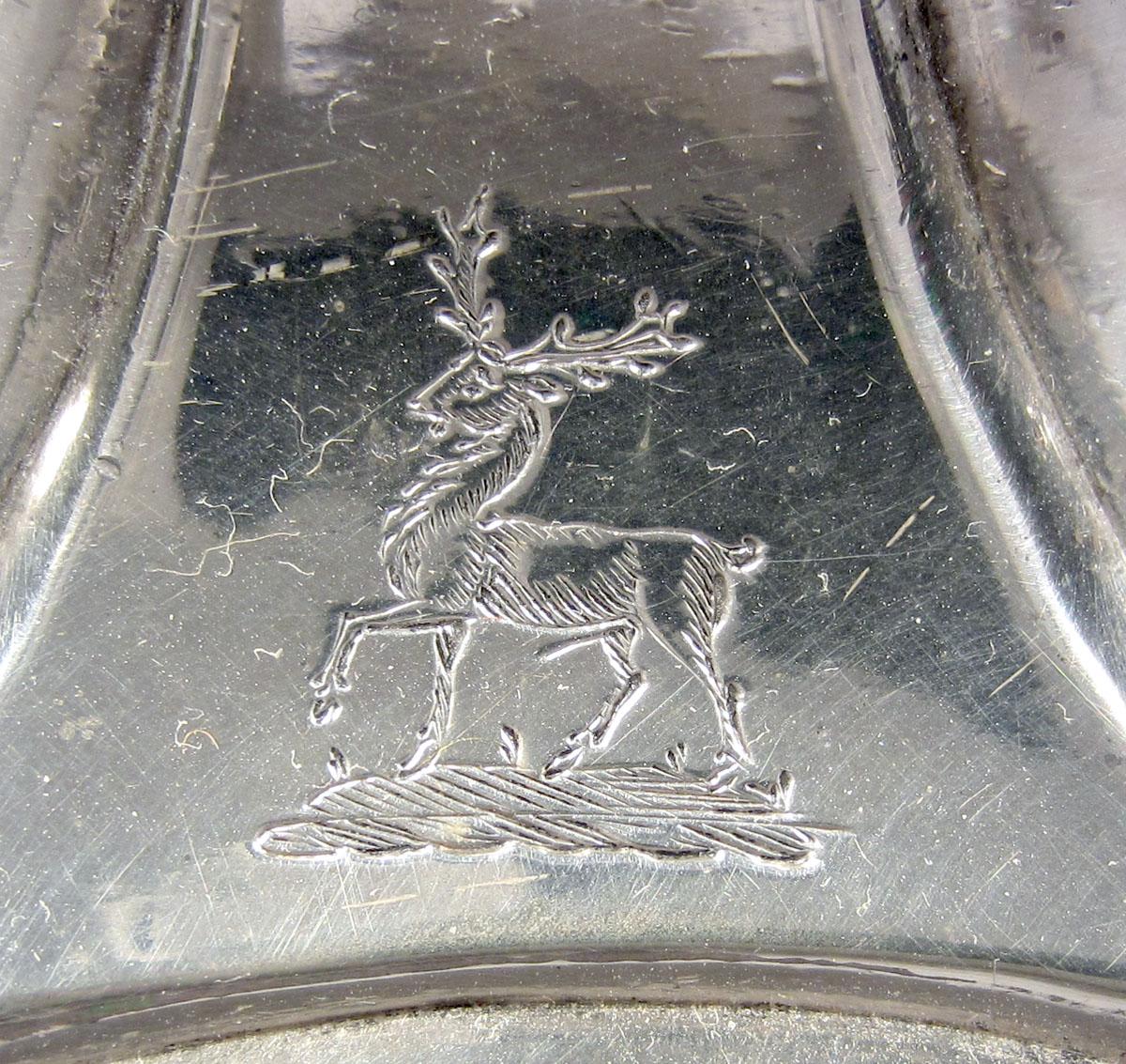 1958.2273.002 A Silver Candlestick engraved decoration 2