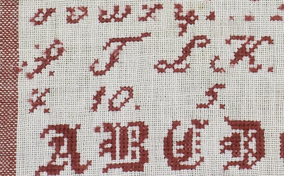 2007.0013.035 Sampler, Detail 9