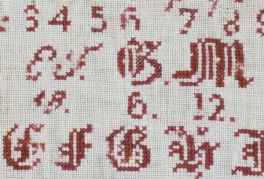 2007.0013.035 Sampler, Detail 10