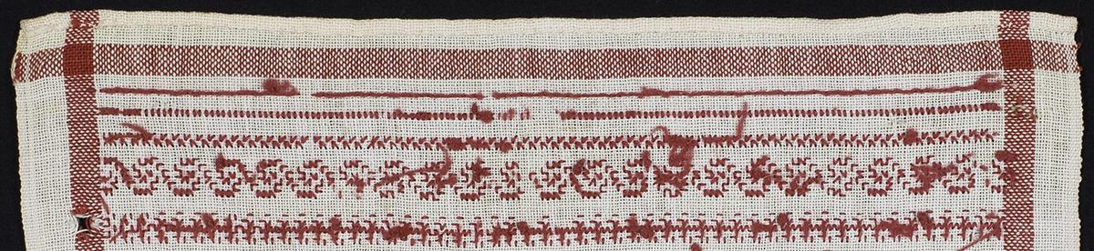 2007.0013.035 Sampler, Verso Detail