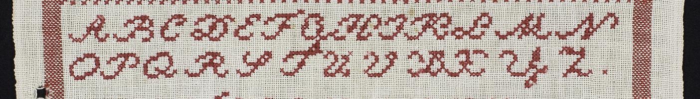 2007.0013.035 Sampler, Detail 2