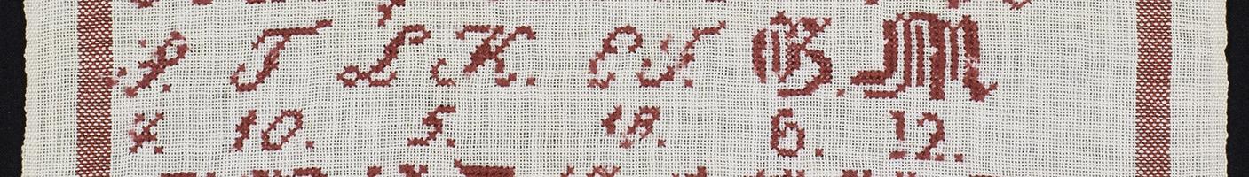 2007.0013.035 Sampler, Detail 4