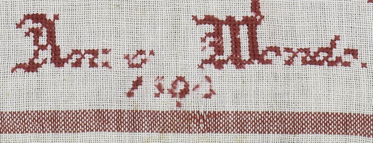 2007.0013.035 Sampler, Detail 7