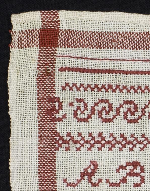 2007.0013.035 Sampler, Detail 8