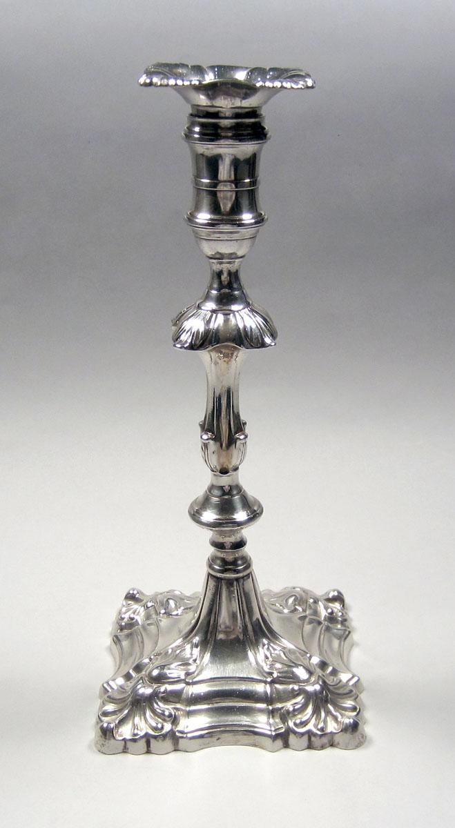 1958.2275 A, B Silver Candlestick