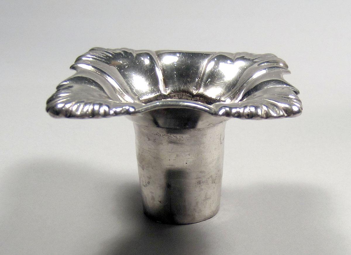 1958.2275 B Silver Candlestick Bobeche