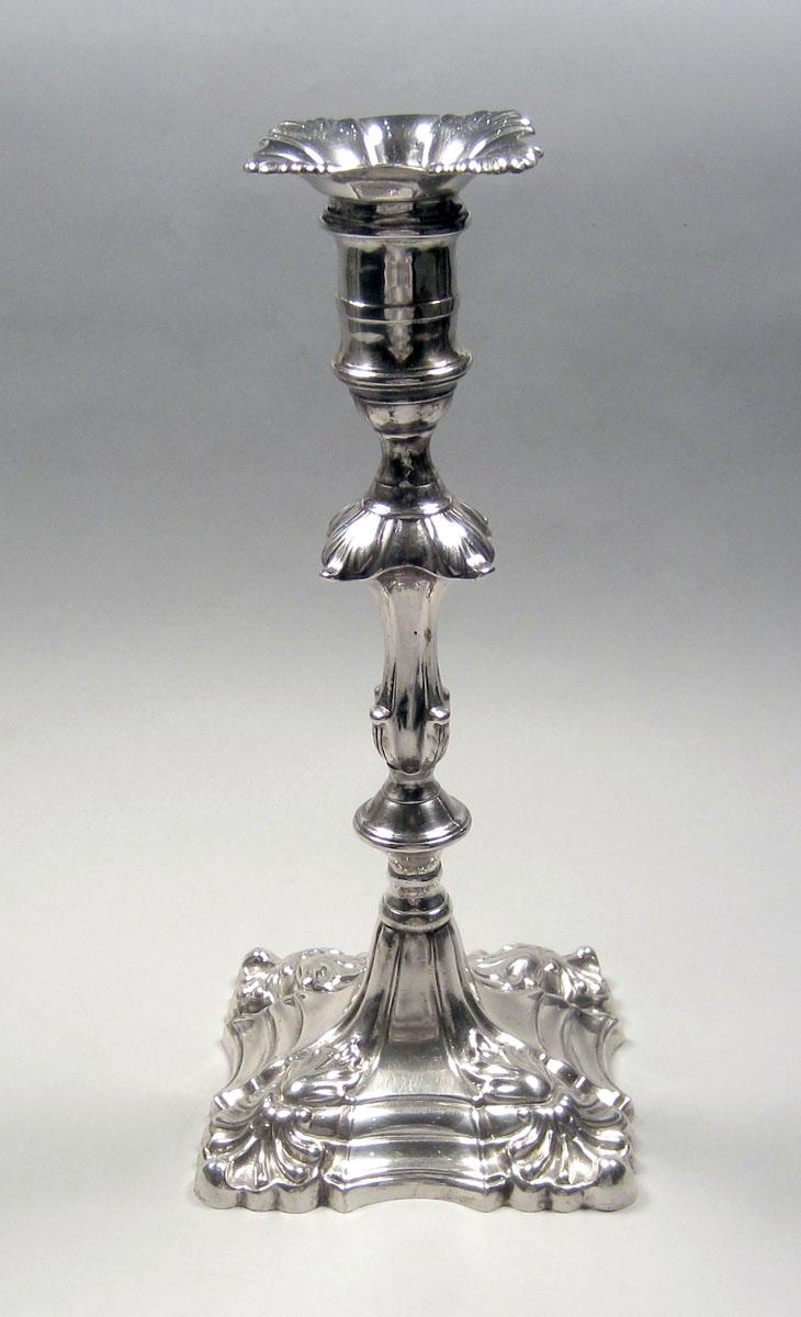 1958.2276 A, B Silver Candlestick