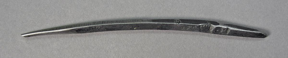 1961.0493.010, Engraving blade, top
