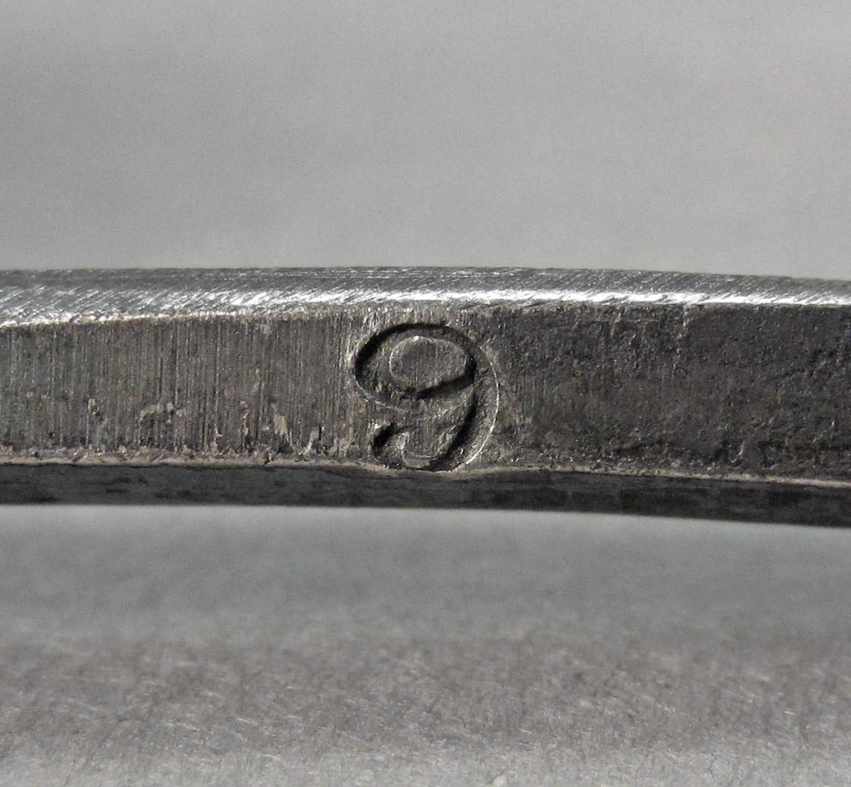 1961.0493.010, Engraving blade, mark 2