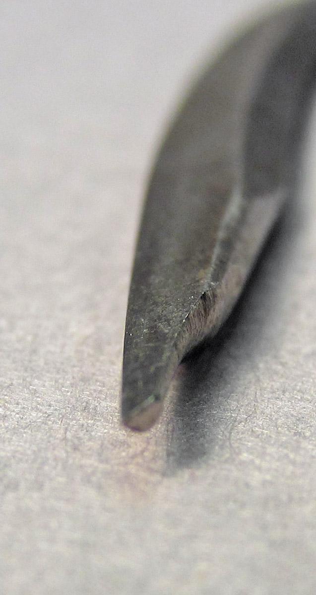 1961.0493.013, Engraving blade, tip