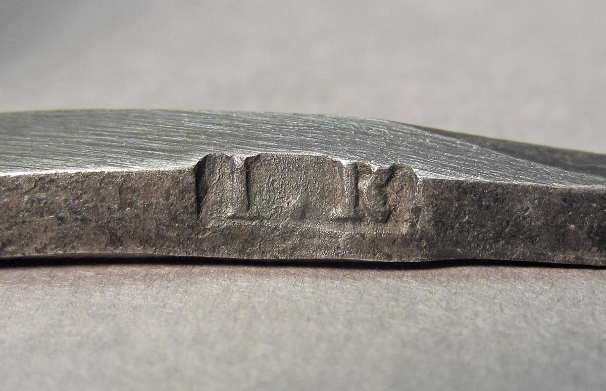 1961.0493.013, Engraving blade, mark 1