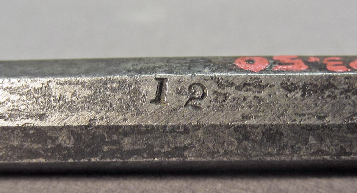 1961.0493.050, Chasing tool, mark 1