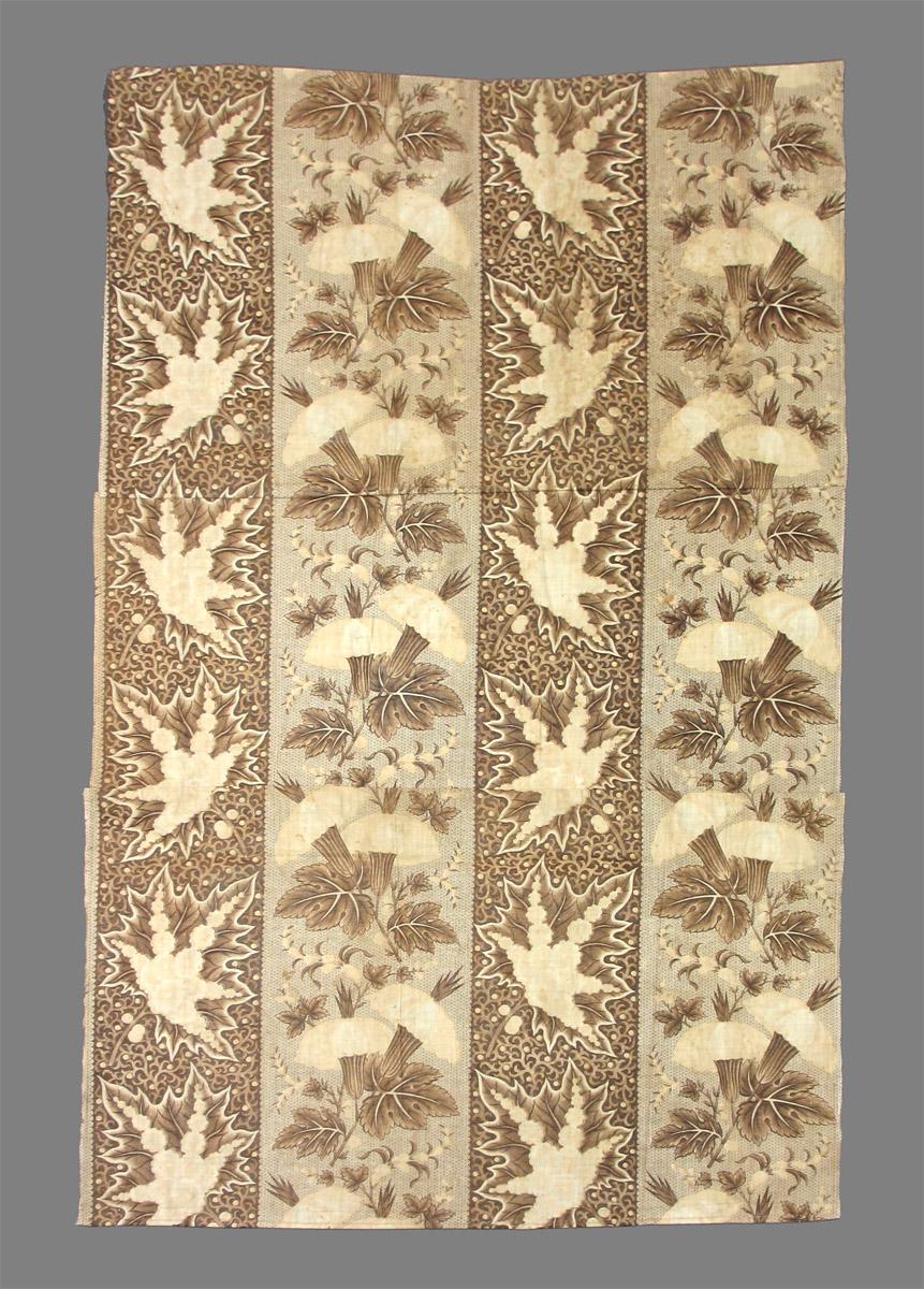 1962.0001 textile, printed obverse