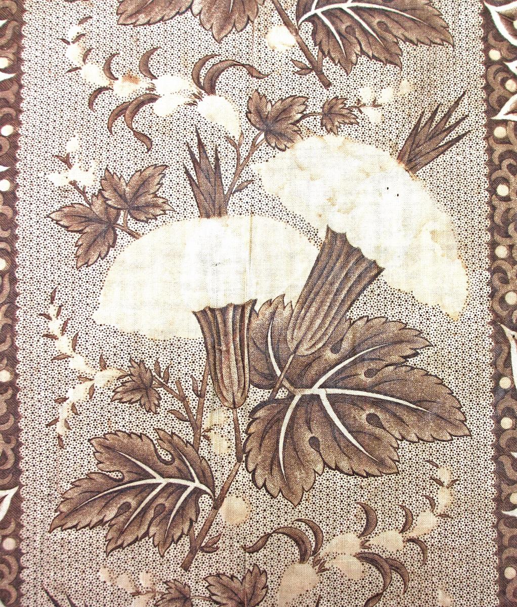 1962.0001 textile, printed detail