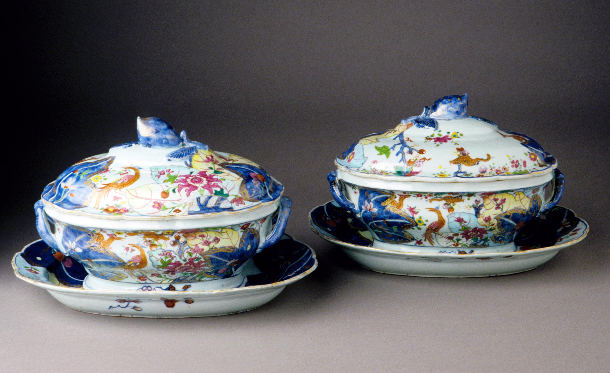 1996.0004.159.001, .002 Tureens