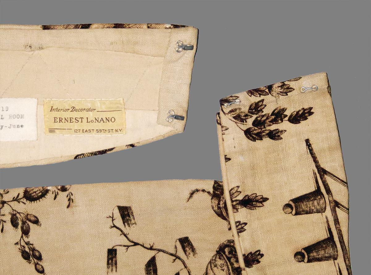 1958.2290.001 Slip Cover, Attachment Detail