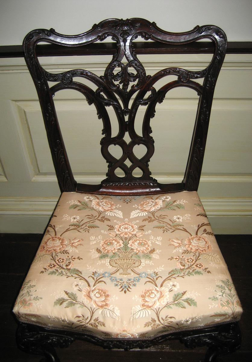 1958.2290 Chair upholstery detail