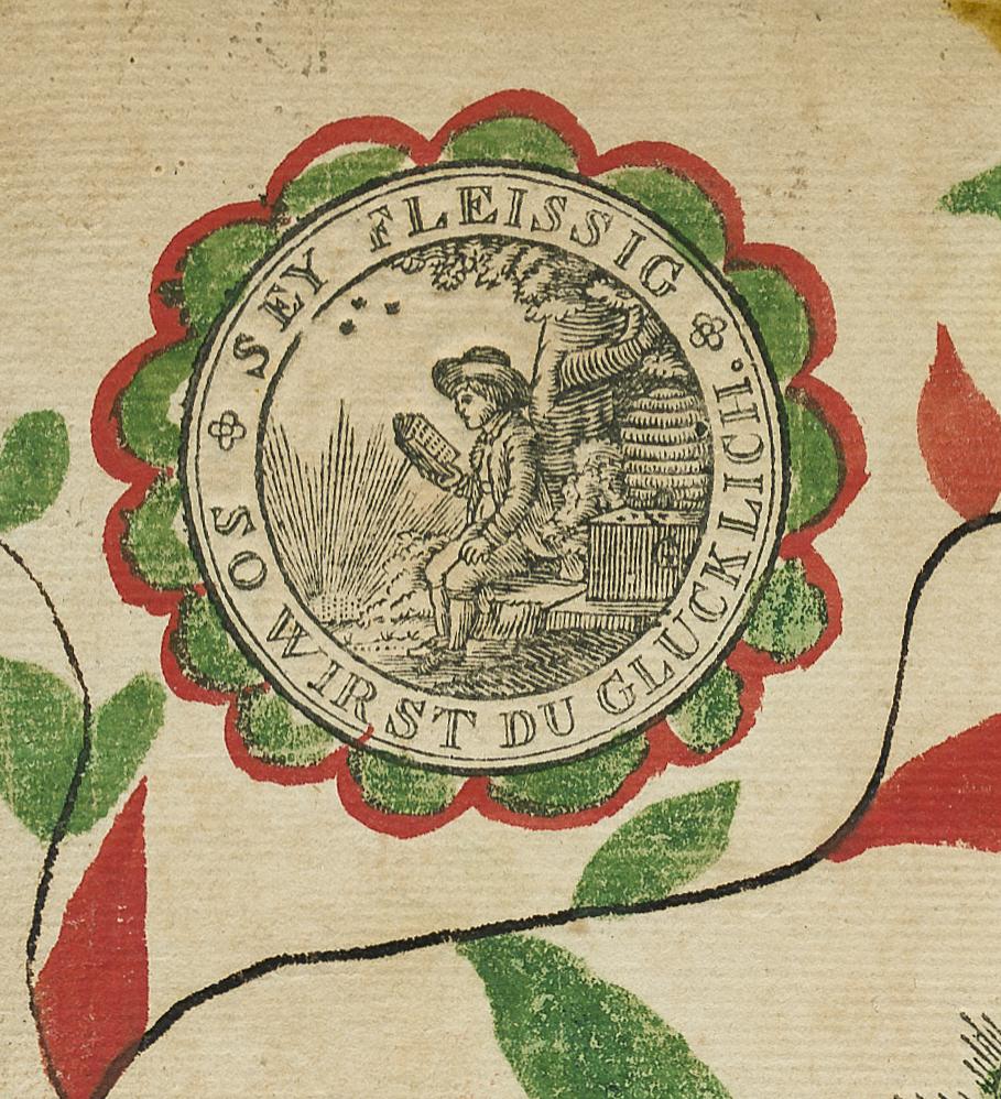 2007.0005.003 Fraktur, detail 2