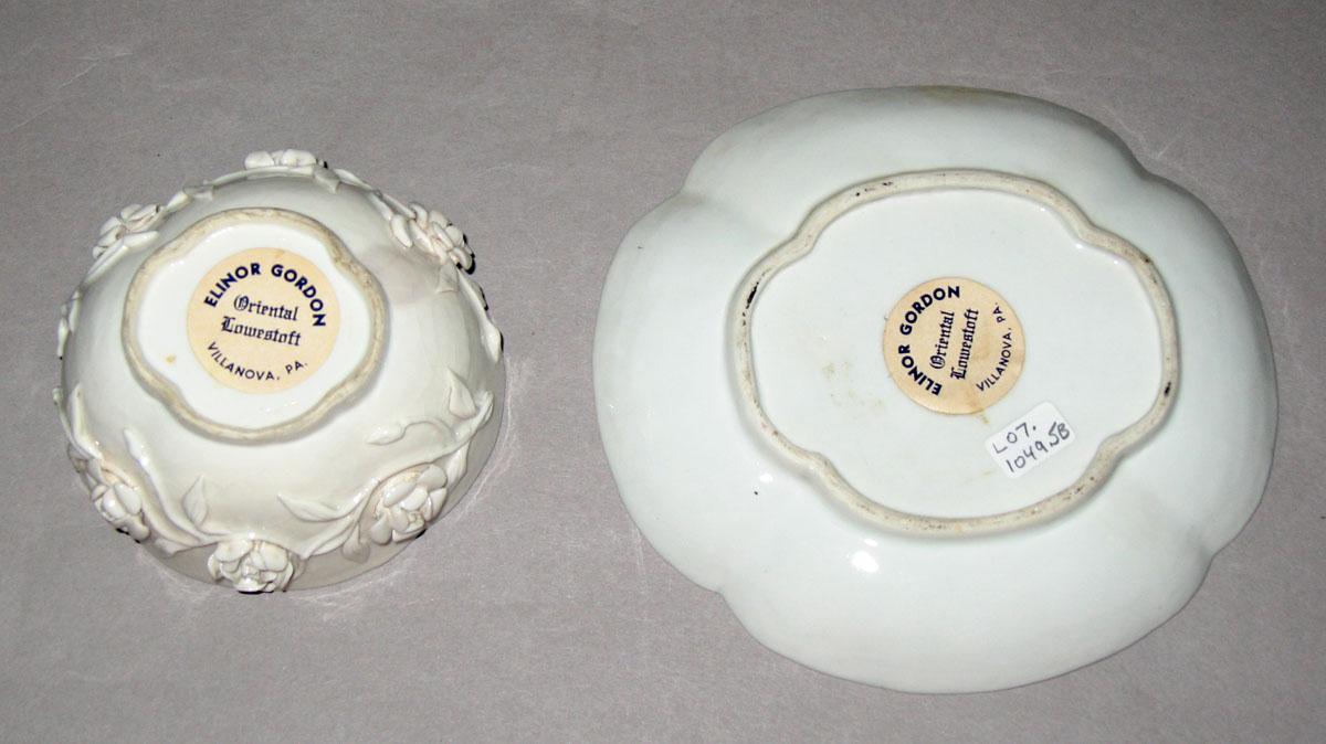 2008.0011.005 A, B Chinese porcelain teabowl and saucer, bottom