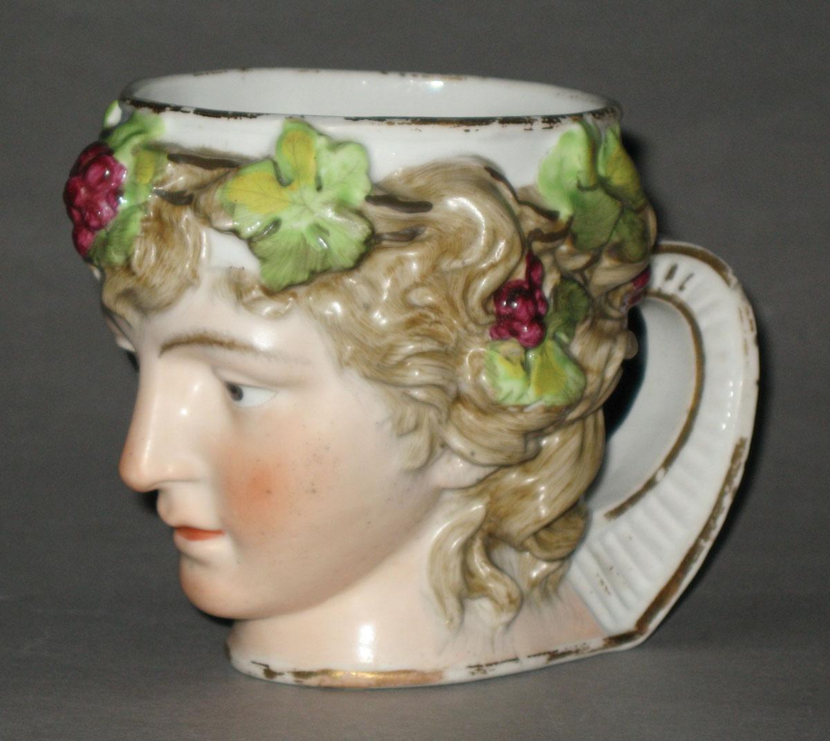 2008.0011.022 Porcelain Bacchante mug
