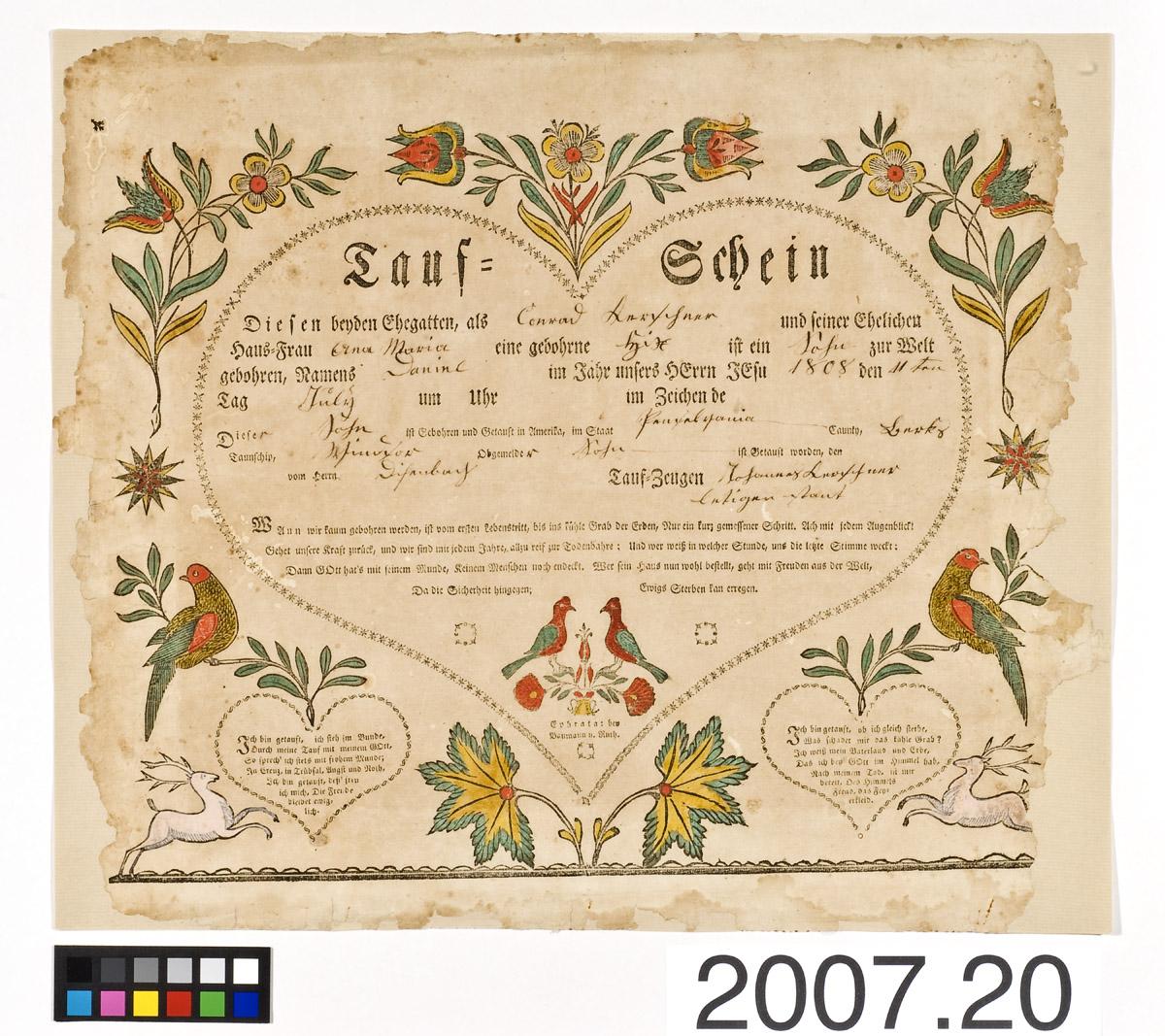 2007.0020 Fraktur