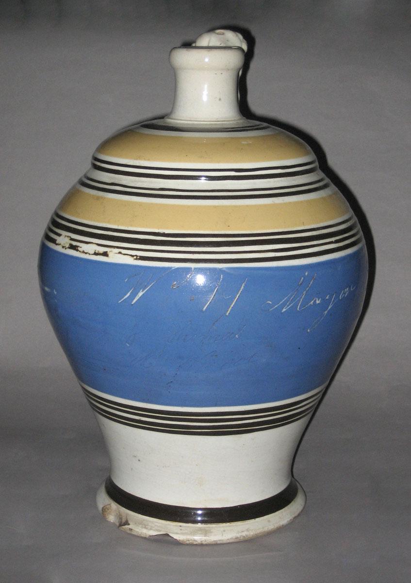 2007.0028.011 Dipped ware flagon or jug (side 2)