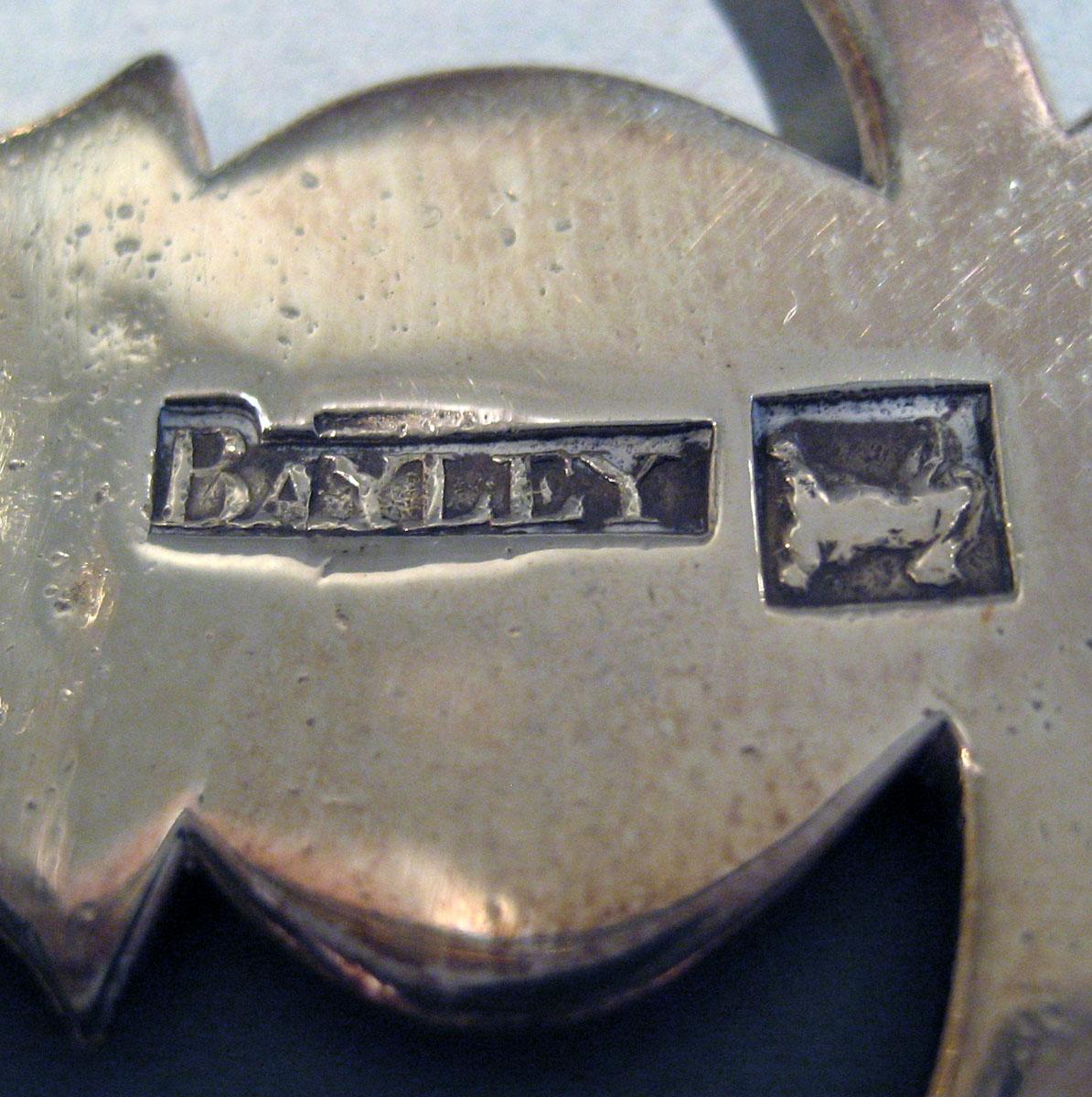 2008.0045.002.001 Silver Porringer marks