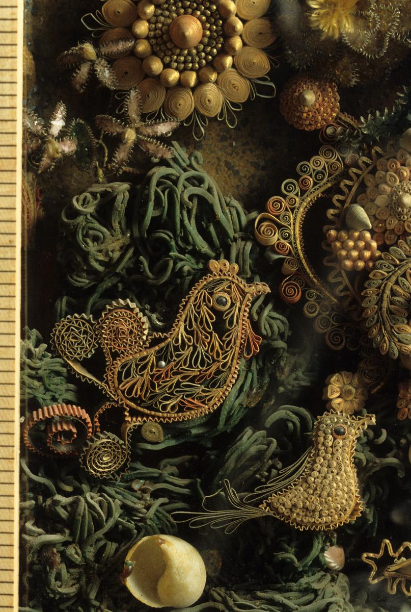 1958.2348 Quillwork Sconce (detail)