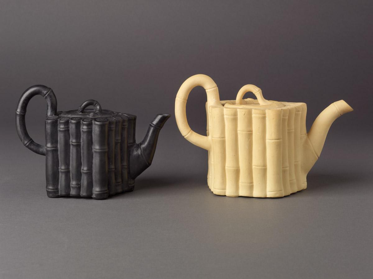 2008.0029 A, B and 2007.0021 A, B Teapots