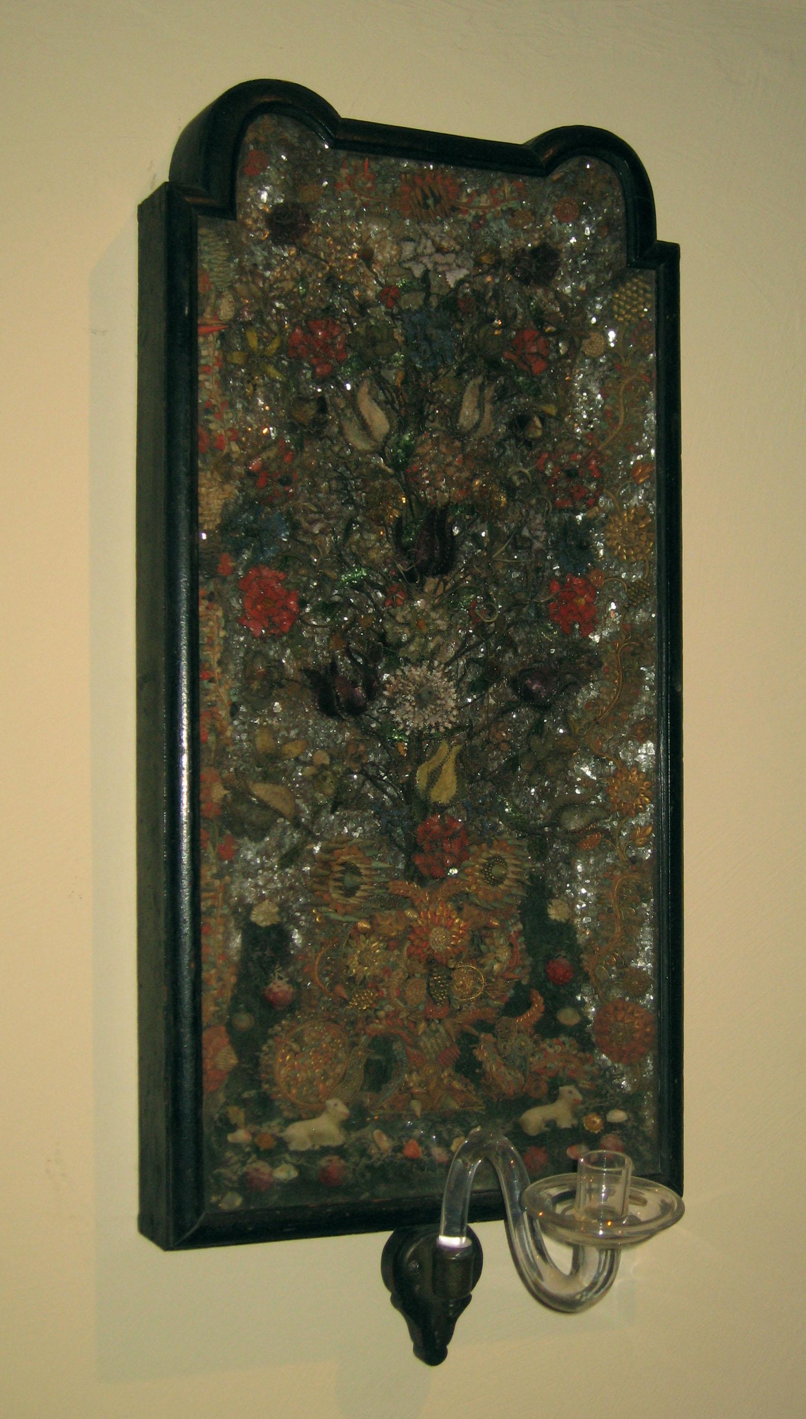 1958.2350 A, B Quillwork sconce