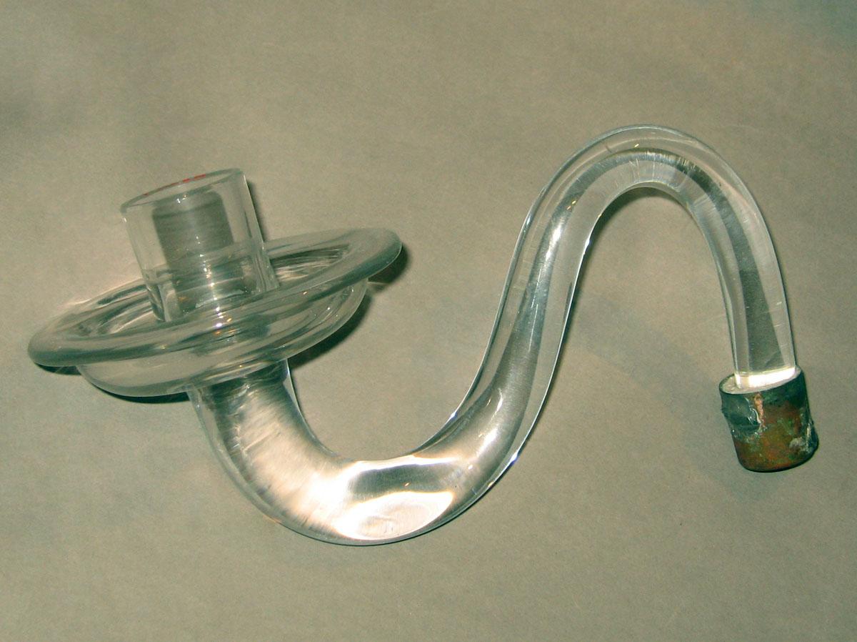 1958.2350 B Glass candle arm